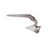 Plough Anchor 12 Kg Hot D. Galv. Gs61023 - Heavy Duty Marine Anchor