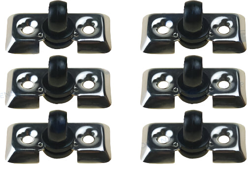 Pack Of 6 Fender Hooks - Gs62063 | Secure & Easy Fender Handling