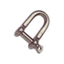 D Shackle Screw Pin 5Mm (25) | Gs71002B | Durable Rigging Tool