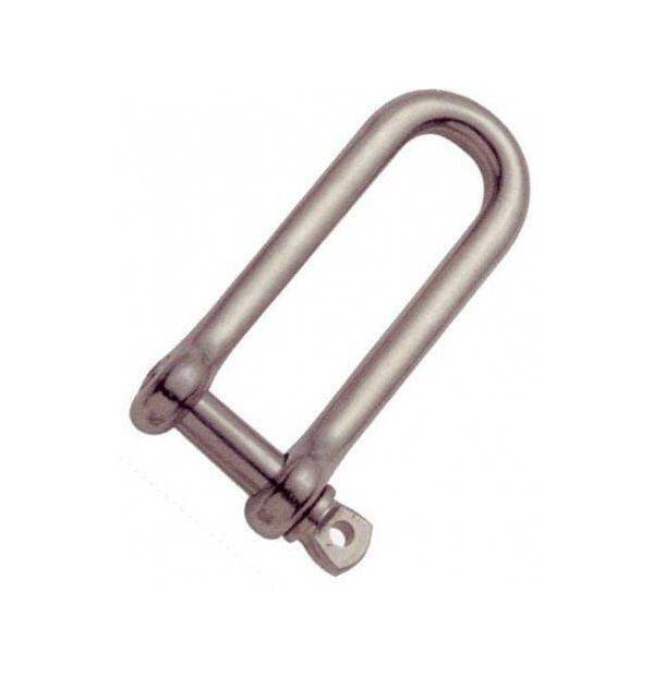 Long Dee Shackle Aisi316 6Mm (2) | Gs71016 | Durable Hardware Solution
