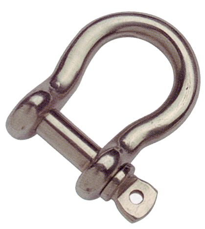 Bow Shackle Aisi316 8Mm (25) | Gs71023B | Durable Marine Fastener