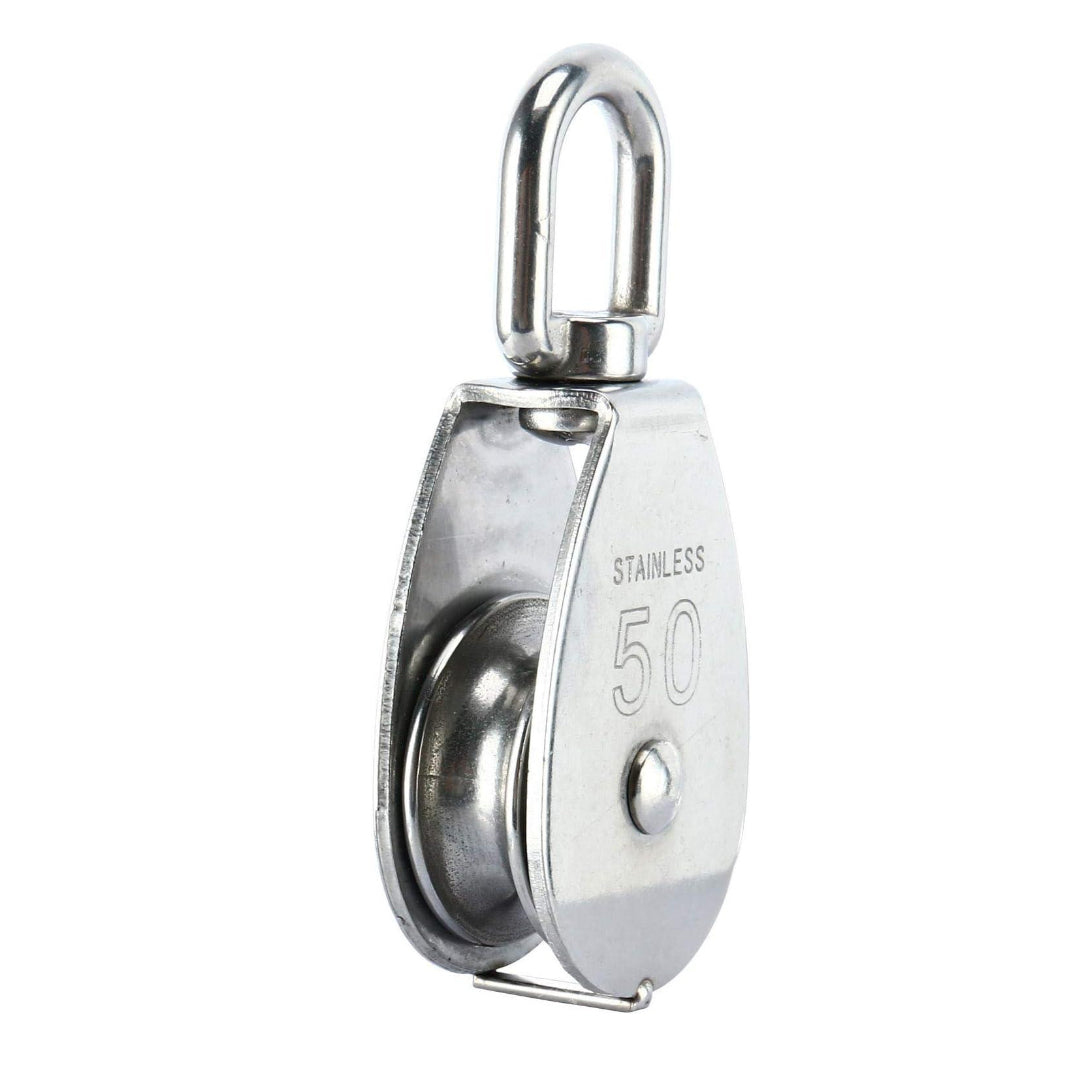 Swivel Eye Pulley Single Sheave 10Mm | Gs71082 | Durable Hardware