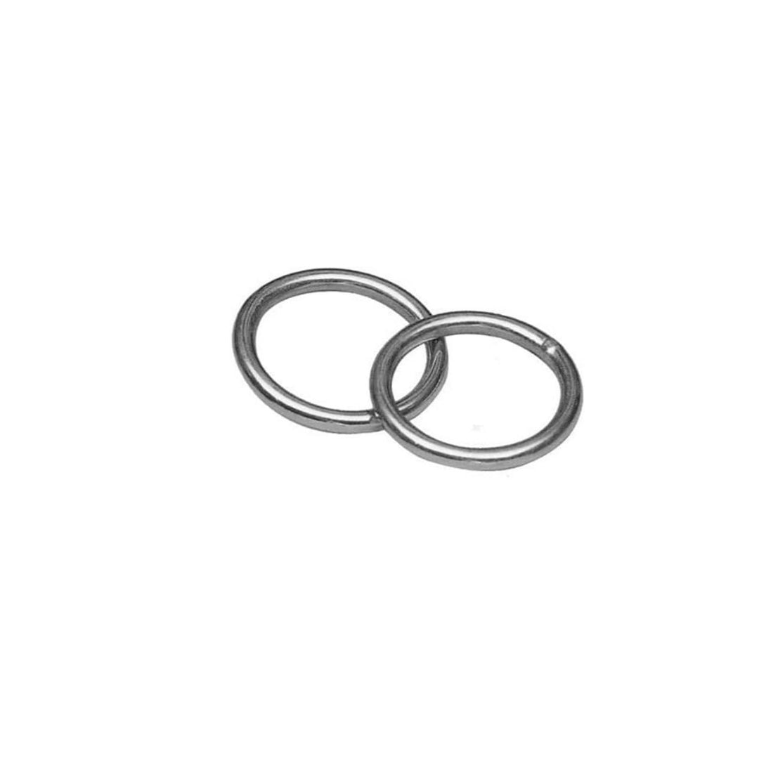 Round Welded Ring 4X25Mm (25) | Gs71138B | Goldenship Hardware