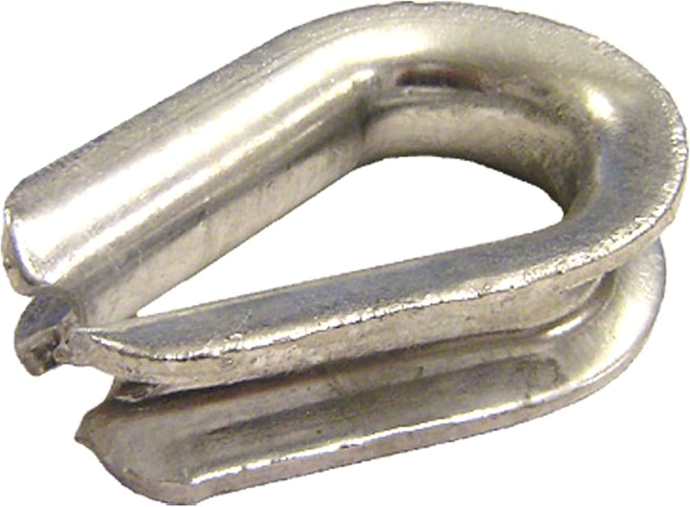 Wire Rope Thimble 10Mm | Pack Of 25 | Gs71156B | Durable Hardware