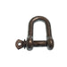 Dee Shackle Hot D Galv 25Mm Gs71259 - Durable Hardware For Secure Loads