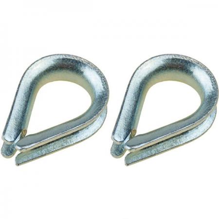 Thimbles Electric Galv. Steel (2) | Gs71271 | Durable Hardware Essentials