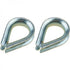 Thimbles Electric Galv. Steel (2) | Gs71271 | Durable Hardware Essentials