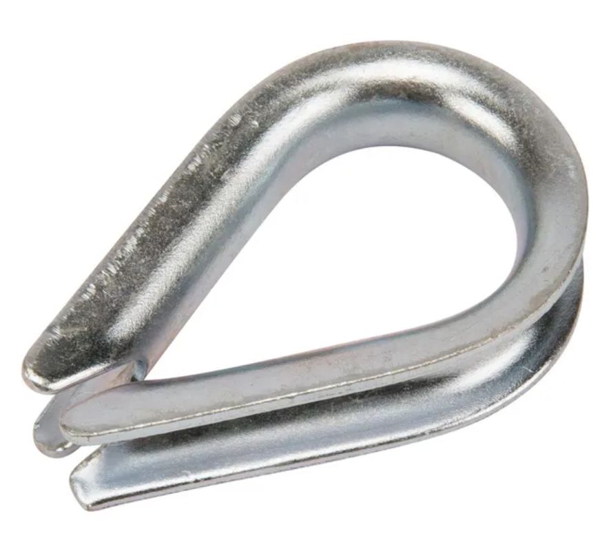 Galvanized Steel Thimbles 10Mm | Gs71272 | Durable Hardware Accessory