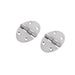 Oval Inox Hinge 90X56 Pack Of 2 | Gs72197 | Durable Door Hardware