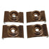 Toplok Stainless 3/4" (4) Hardware Solution | Gs72246