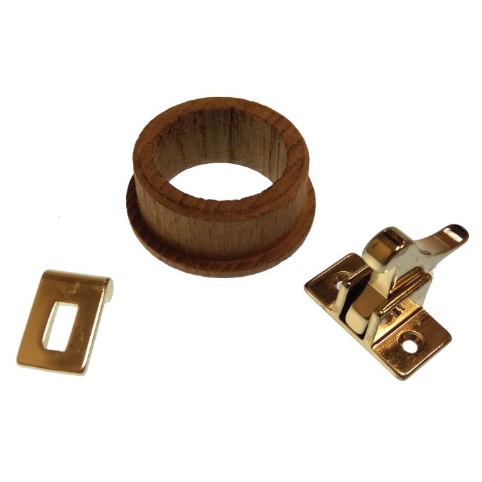Elbow Catch & Teak Ring Gs72398 - Durable Hardware For Stylish Spaces