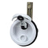 Flush Lock White Gs72411 - Durable Door Security Hardware