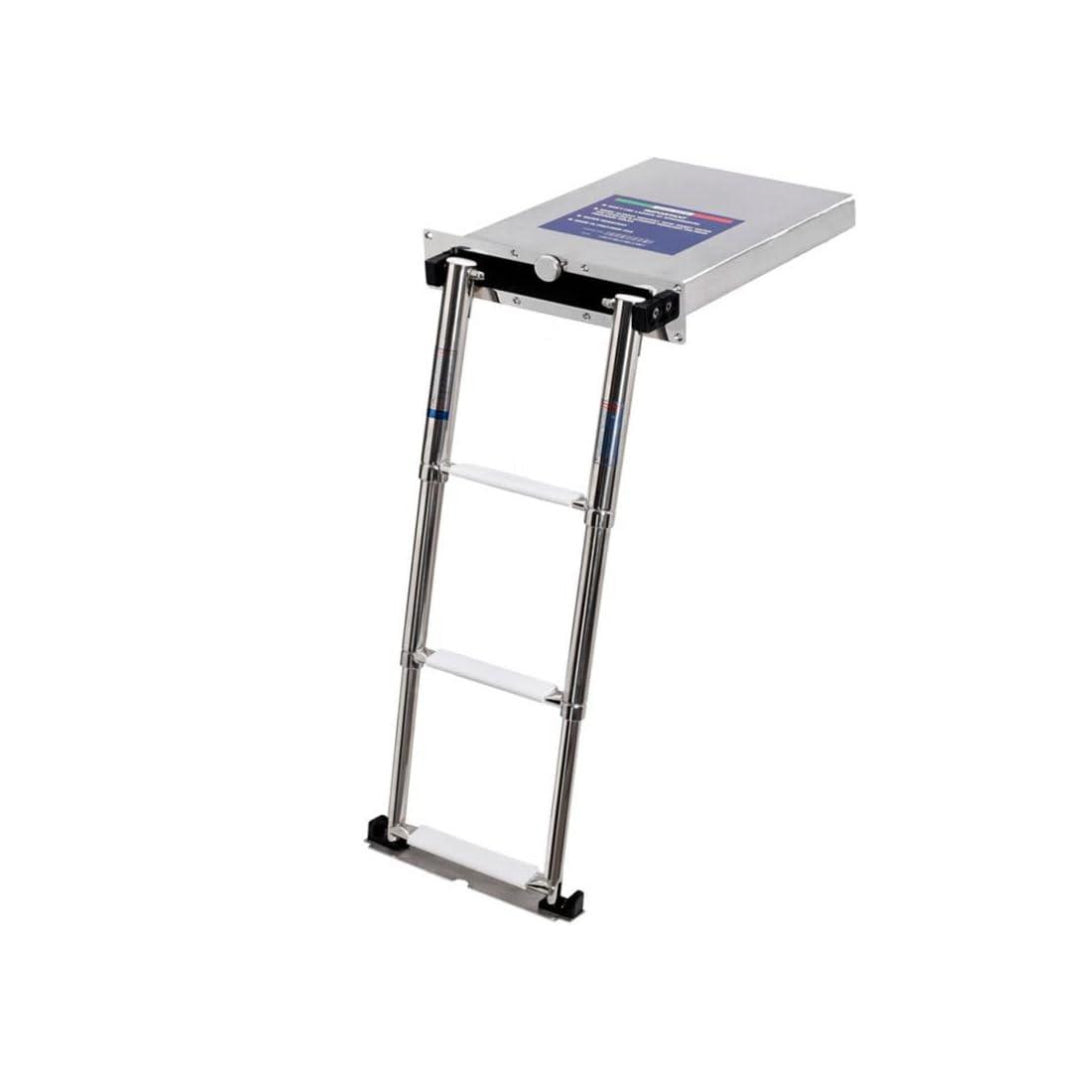 Foldaway Ladder 4 Steps Gs73043 - Compact & Durable Access Solution