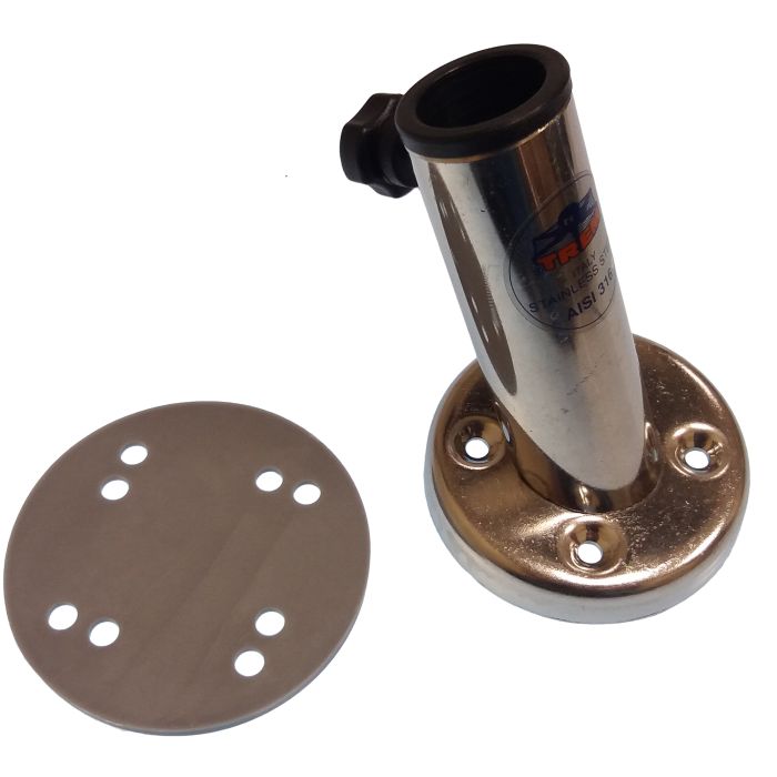 Stainless Steel Flag Pole Socket - Gs73311 - Durable Outdoor Mounting