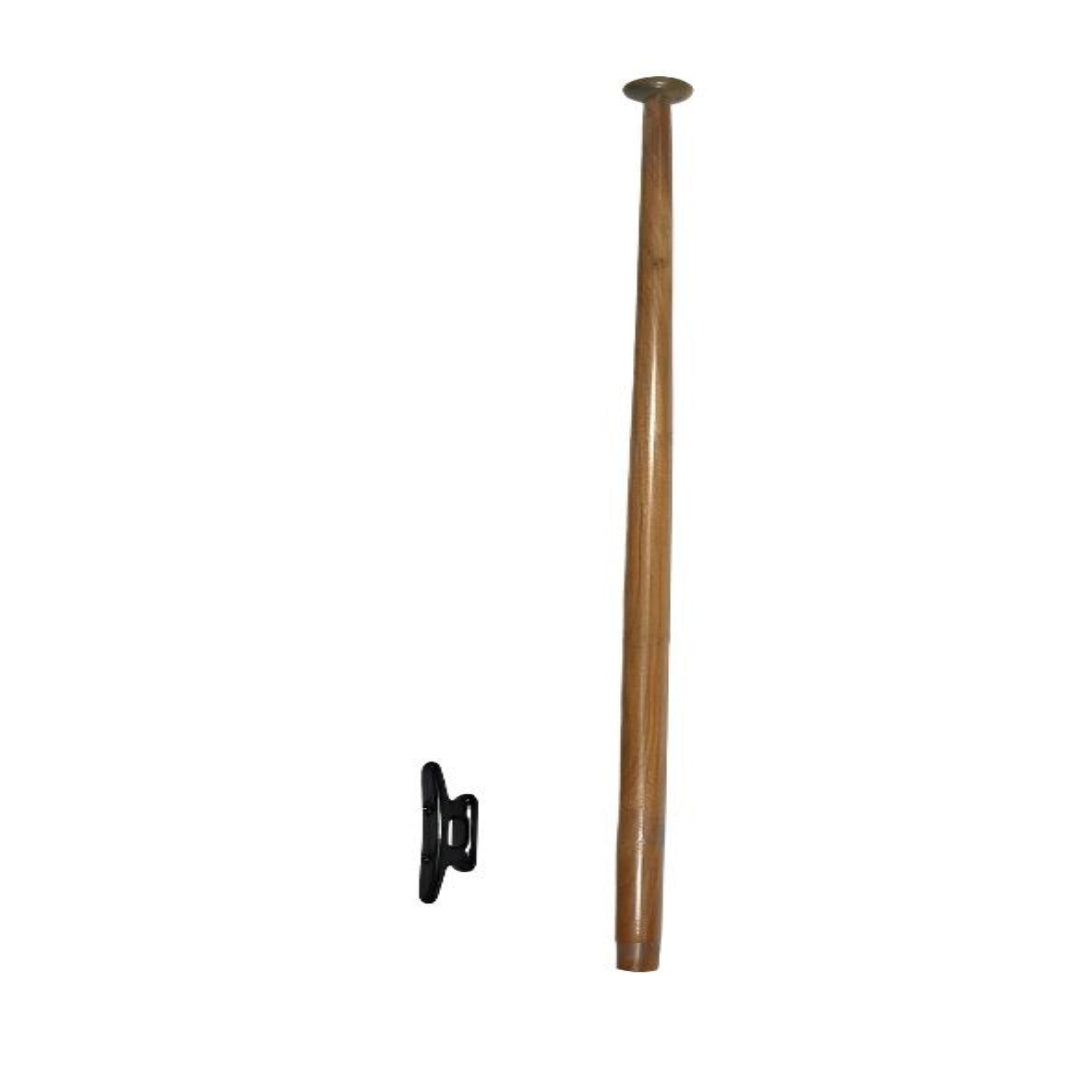 Teak Flag Pole 25X60 Cm | Gs73315 | Outdoor Flag Display