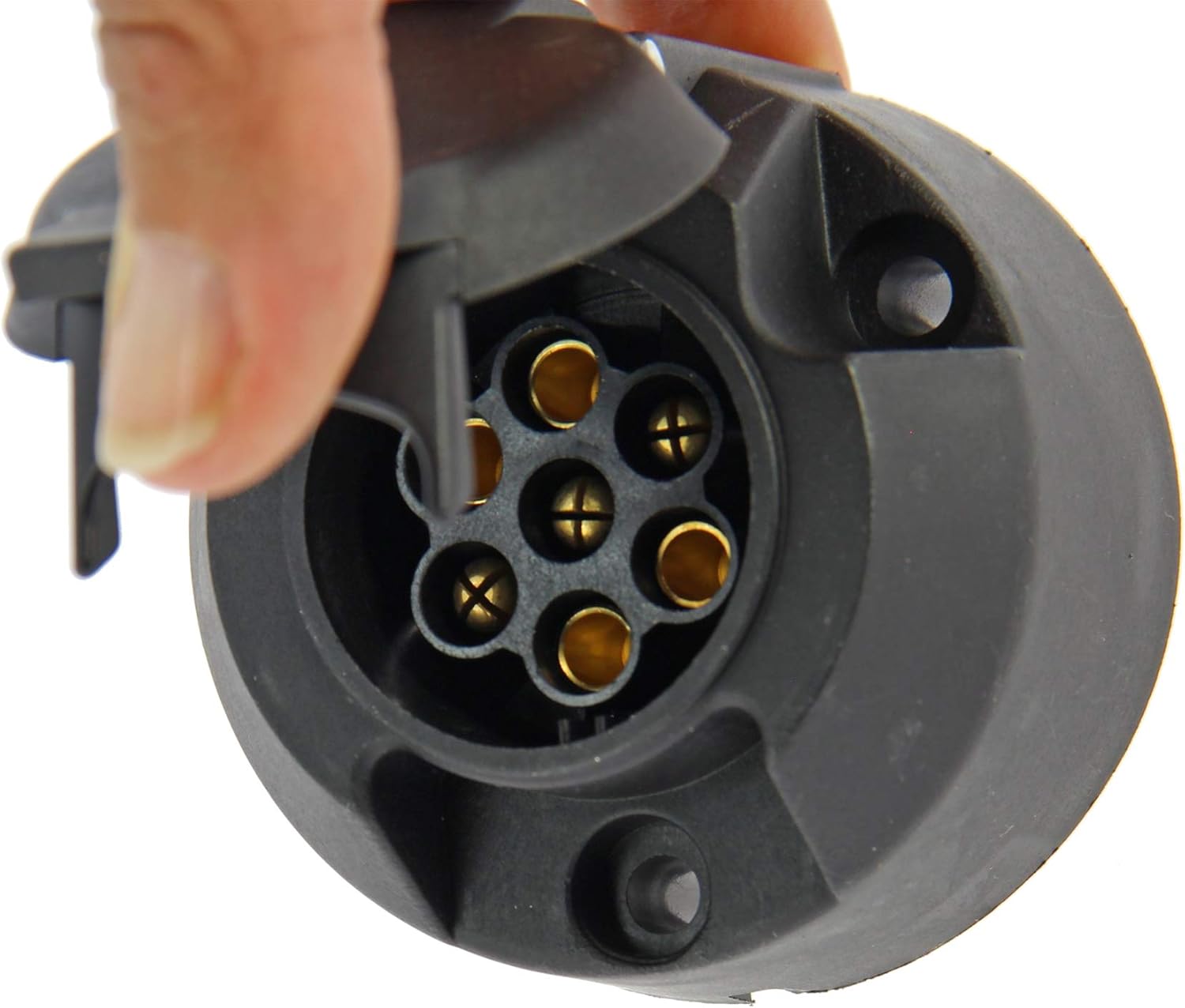 7 Pin Socket Gs76061 For Trailers - Reliable Electrical Connection