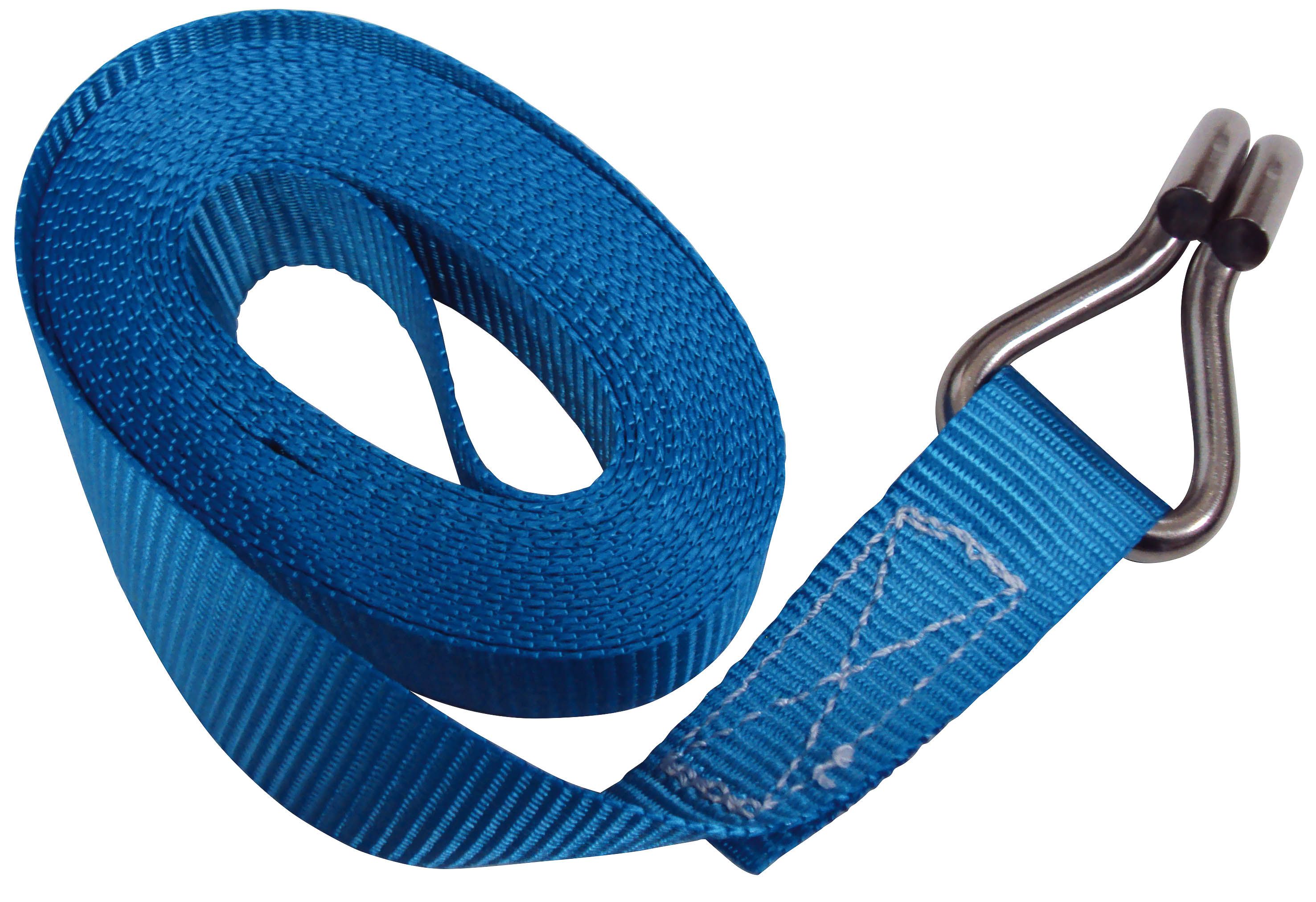 Ratchet Tie 1 1/16" Blue 4.5M | Gs76123 | Durable Cargo Securement