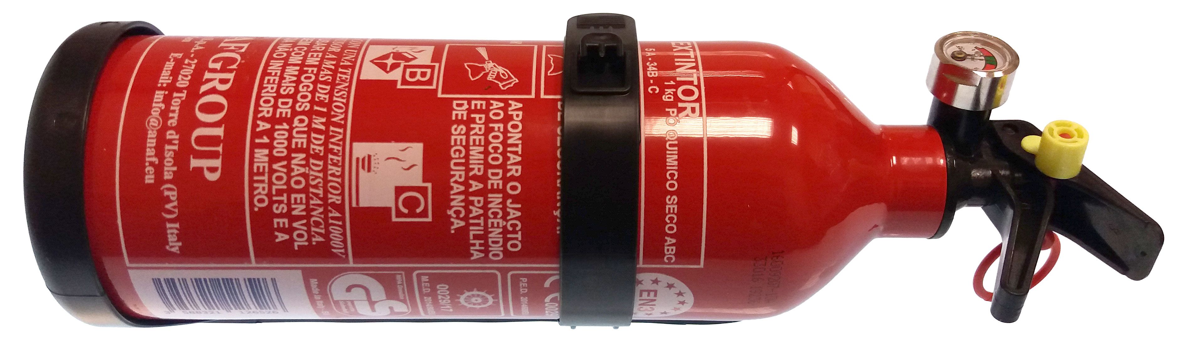 Alum 1 Kg Abc Fire Extinguisher Gs80057 - Compact & Efficient