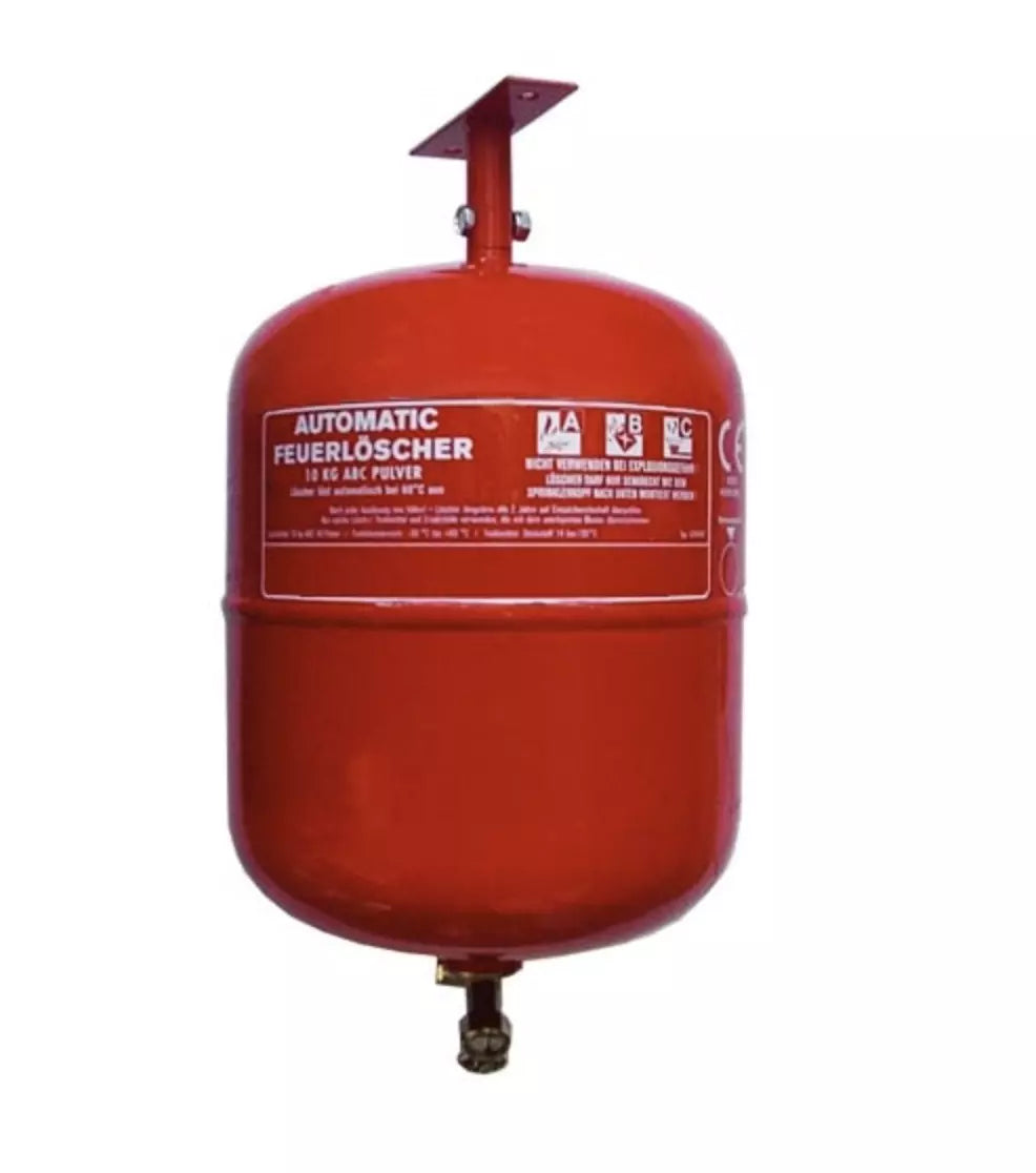 Automatic Fire Extinguisher 6 Kg Powder Gs80124 - Compact Safety Solution