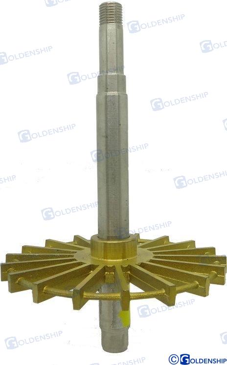 IMPELLER WITH SHAFT | GS20280 | PUMPS | GOLDENSHIP