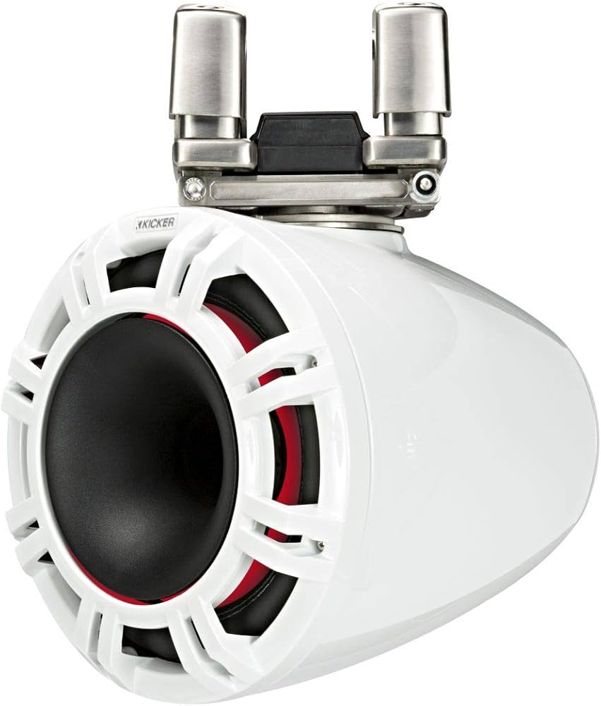 9" Kicker Horn Tower System With White Led | Ka44Kmtc94W
