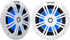 Km Marine 6.5" White Led Grill Speakers | Ka49Km604W | Kicker Audio