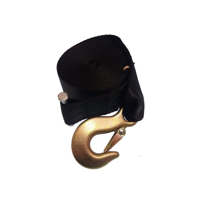 Winch Strap & Hook 50Mm X 7.6M | Kbwt70-25Hd | Durable Trailer Accessory