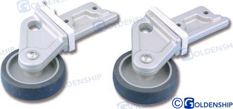 KIT GANGWAY WHEELS WITH SUPPORT | GS73077 | HARDWARE | GOLDENSHIP