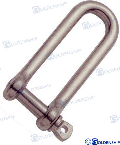 LONG DEE SHACKLE AISI-316 10 MM (10) | GS71018B | HARDWARE | GOLDENSHIP