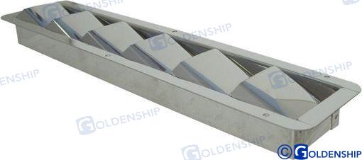 LOUVER VENTILATOR, SS. 325X76X27 | GS31180 | HARDWARE | GOLDENSHIP