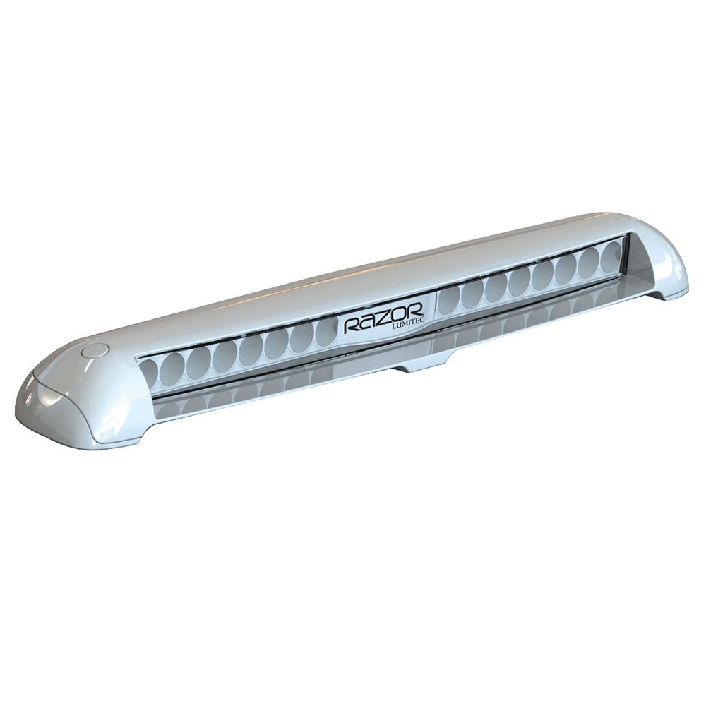 Lumitec Razor Flush Mount Light Bar, White | Lum101587 | 63.5 Cm