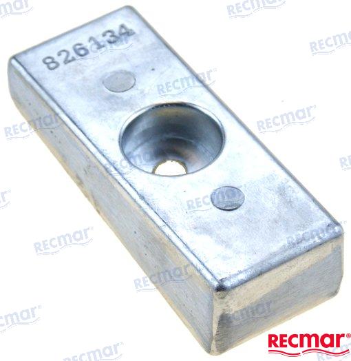 MERCRUISER ALUMINIUM ANODE | REC826134QAL | ALUMINIUM | RECMAR