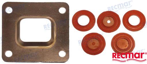 MERCRUISER ELBOW GASKET KIT | REC270 | 305, 350, 377, 383, 385, (6.2L) MAG MPI HORIZON ALPHA/BRAVO | RECMAR