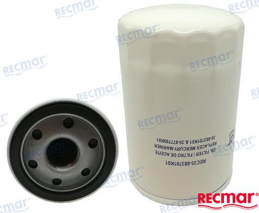 MERCRUISER OIL FILTER | REC35-883701K01 | OIL FILTER | RECMAR