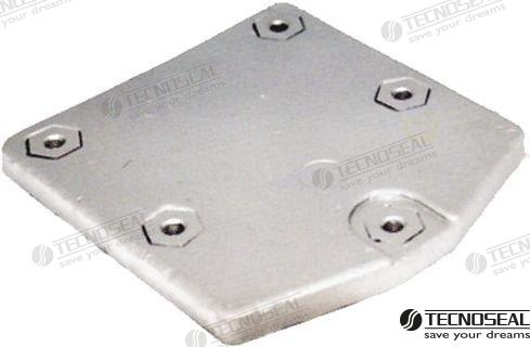 MERCRUISER PLATE FOR ZEUS DRIVE | TEN00843AL | ANODES | TECNOSEAL