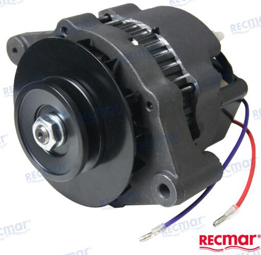 MERCRUISER/VOLVO PENTA ALTERNATOR | REC3860769 | GM 3.0, 4.3, 5.7, 7.4, 8.2 Ford 5.0, 5.8 | RECMAR