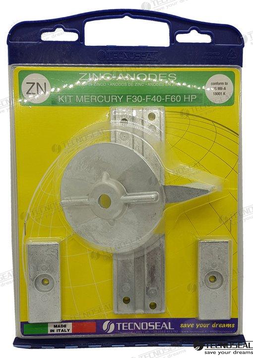 MERCURY F30-F40-F60 KIT | TENKITF30-F40-F60 | ANODES | TECNOSEAL