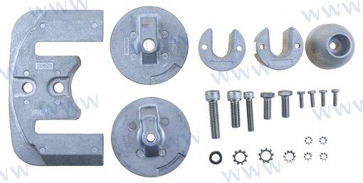 MERCURY KIT ANODES MERCURY ALUMINIO | RECKITMBRAVO3AL | ANODES | RECMAR