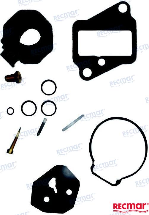 MERCURY/YAMAHA CARBURETOR REPAIR KIT | REC6E7-W0093-01 | 9.9D (1990-93) 15D (1990-93) | RECMAR