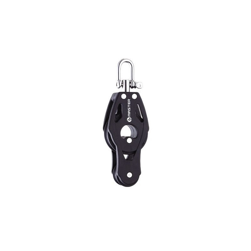 40Mm Fiddle Swivel Shackle Block Mvbb0419F - 230Kg Load Capacity