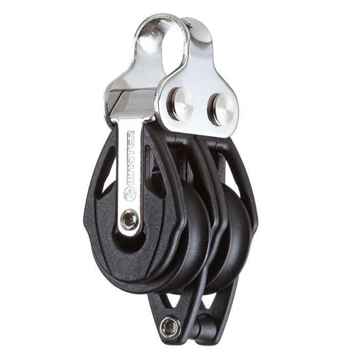 22Mm Double Becket Block Mvbb2204F - 200Kg Load For Deck Use