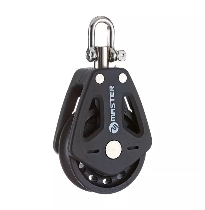 35Mm Swivel Shackle Block Mvbp3501F - 300Kg Load Capacity