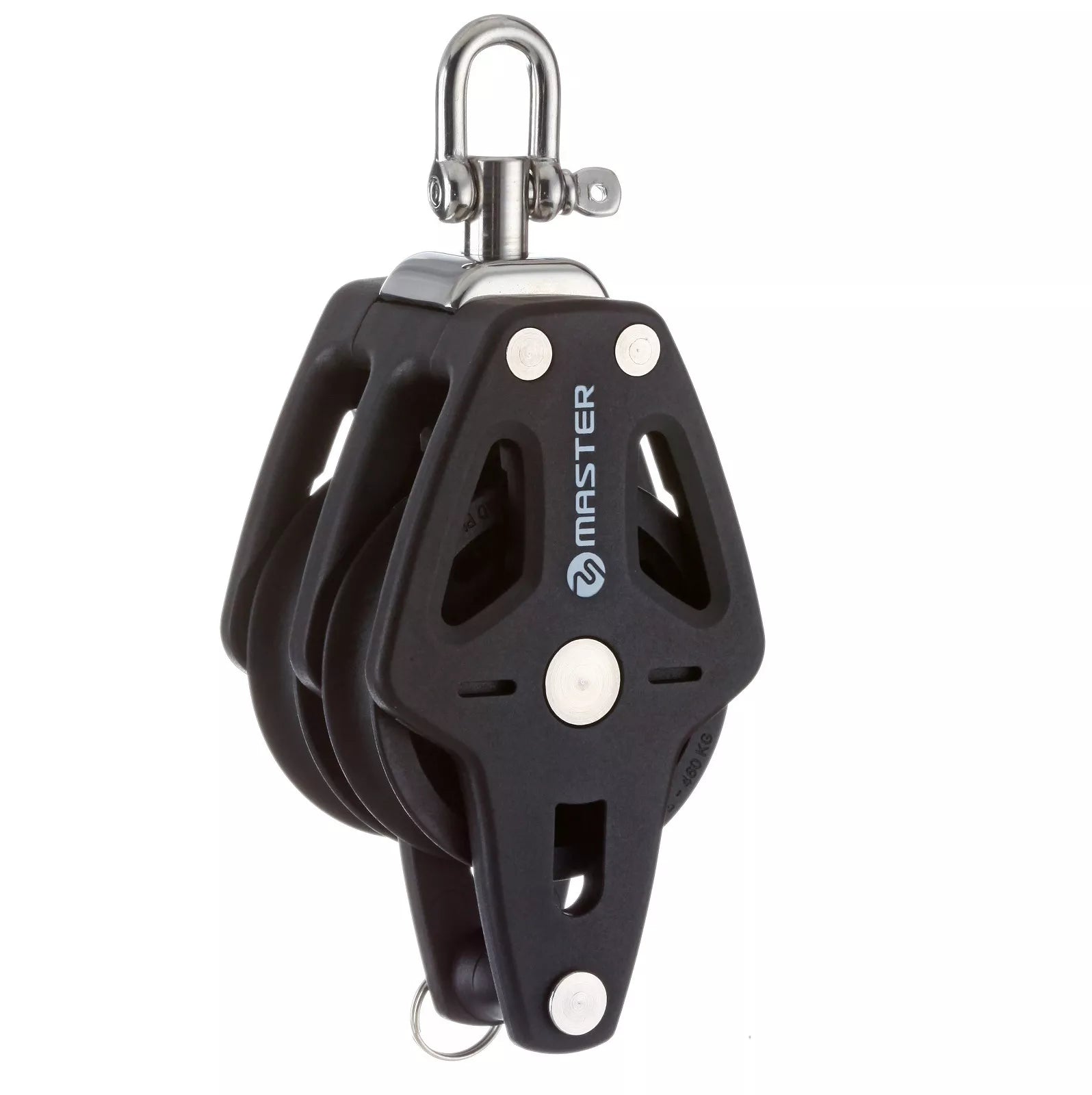 35Mm Double Becket Swivel Shackle Block Mvbp3504F - 300Kg Capacity