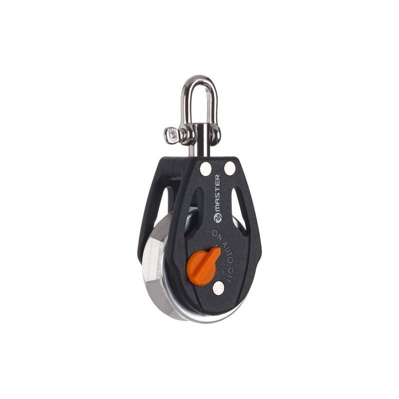 40Mm Ratchet Single Block With Swivel Shackle | Mvra0401F | 150Kg Capacity