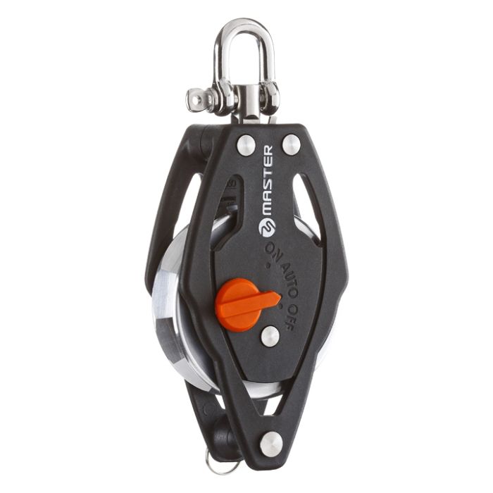40Mm Ratchet Single Becket Block Swivel | Mvra0402F | 150Kg Load Capacity