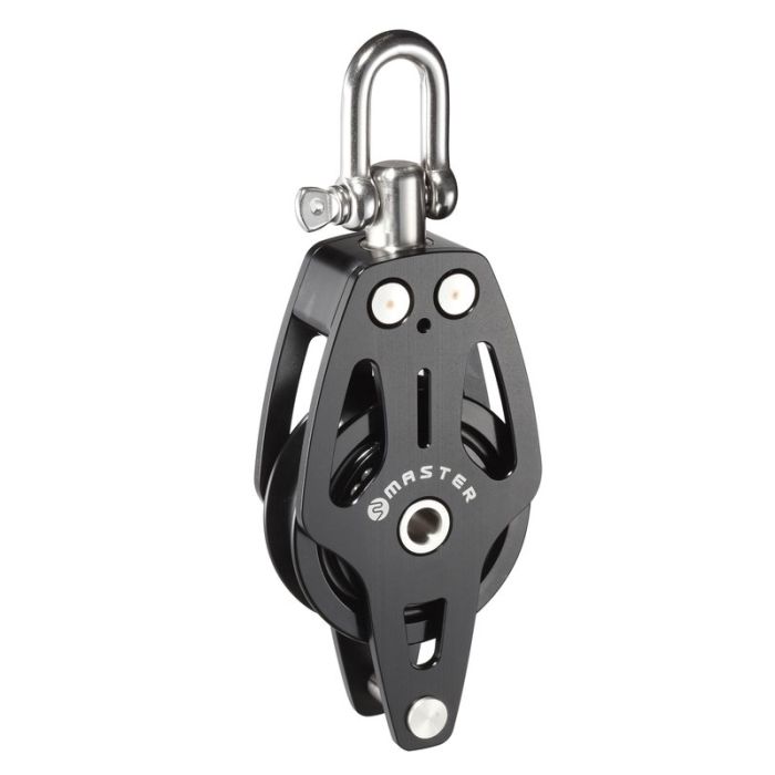 90Mm Aluminum Single Becket Block Mvrx9002F - 3,600Kg Load Capacity