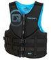 Obrien 2Xl Traditional Cyan Vest Ob2192165 - Ski Wear For Warmth
