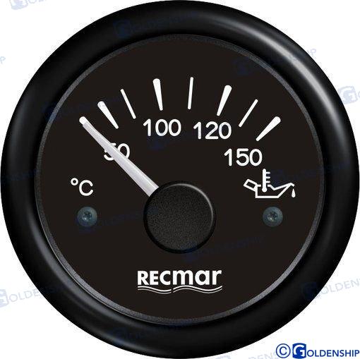 OIL TEMPERATURE 50/150ºC BLACK | RECKY14202 | INSTRUMENTATION | RECMAR