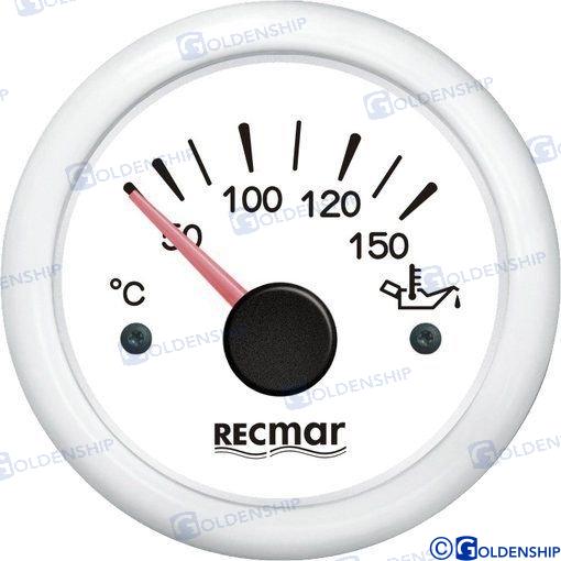 OIL TEMPERATURE 50/150ºC WHITE | RECKY14305 | INSTRUMENTATION | RECMAR