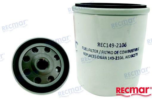 ONAN FUEL FILTER | REC149-2106 | RECMAR